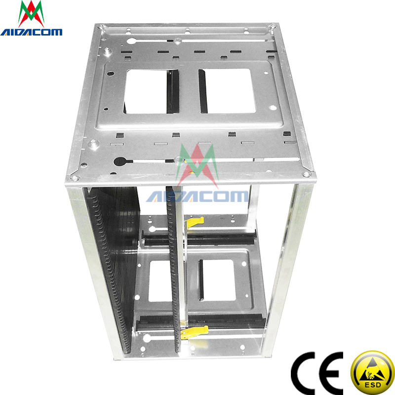 Automated Retrieval 200 Degree PCB Antistatic Magazine Rack