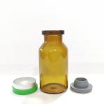32mm Vial Flip Off Caps Embossed Debossed polypropylene aluminum Vial Cap