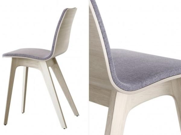 Buy cheap Furniture Solid Wood Chairs / Simple Hotel Dining Room Deformed Dining Chair from wholesalers