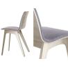 Buy cheap Pure Solid Wood Restaurant Dining Chair , Casual Modern Cafe Chair from wholesalers