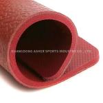 Wearproof PVC Basketball Flooring , PVC Wooden Flooring With Asphalt Layer