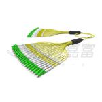Buy cheap 3.0mm Pre Terminated Fiber Optic Cable 24 Cores G657A1 Yellow Outer Sheath LC from wholesalers