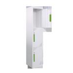 Cold Rolling Steel Plate 3 Door Steel Office Lockers For School
