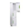 Buy cheap Cold Rolling Steel Plate D450mm 3 Door Steel Office Lockers For School from wholesalers