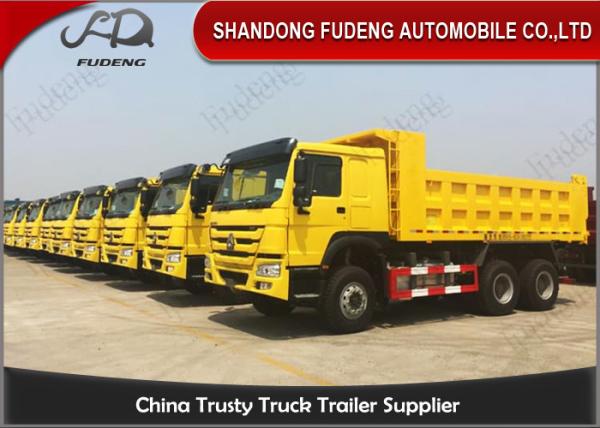Buy cheap 10 Wheel Mining Tractor Trailer Dump Truck , 60 Tons Tractor Head Trucks from wholesalers