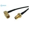 Buy cheap SMA Straight Female To SMA Right Angle Rp Male RF RG174 Antenna Jumper Pigtail Cable from wholesalers