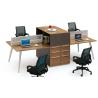 Buy cheap modern 4 seats office table workstation furniture from wholesalers