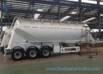 SS 304 / AL5083 35M3 Conoid Dry Bulk Tanker Trailer with WABCO ABS Braking