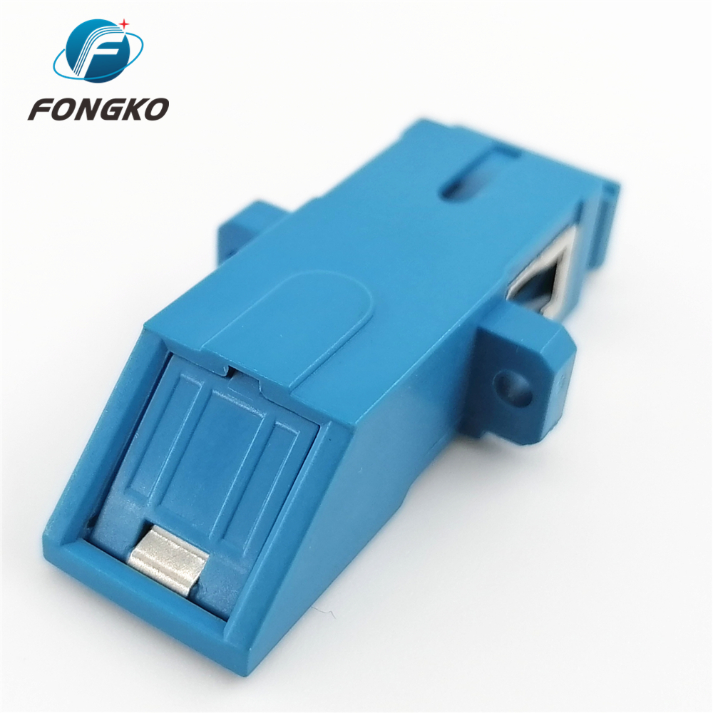 UPC SX SC Fiber Connector Single Mode Fiber Adapter with Inner Inclined Shutter