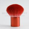 Buy cheap Red Metalized Handle Kabuki Bronzer Brush Daily Makeup Tools High Performance from wholesalers