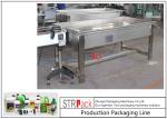 Chemicals Bottle Packing Machine Line Rolling Type Manual Catonning Packing
