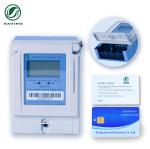 60A IC Card Single Phase Energy Prepaid Sub Meter For Tenants Local Control