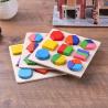 Buy cheap Sorting Wooden Montessori Baby Toys Geometric Wooden Blocks 15cm Preschool from wholesalers