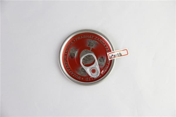 Buy cheap Air tight 209# small tinplate Tin Can Lid Easy Open End 73 mm 5.7g from wholesalers
