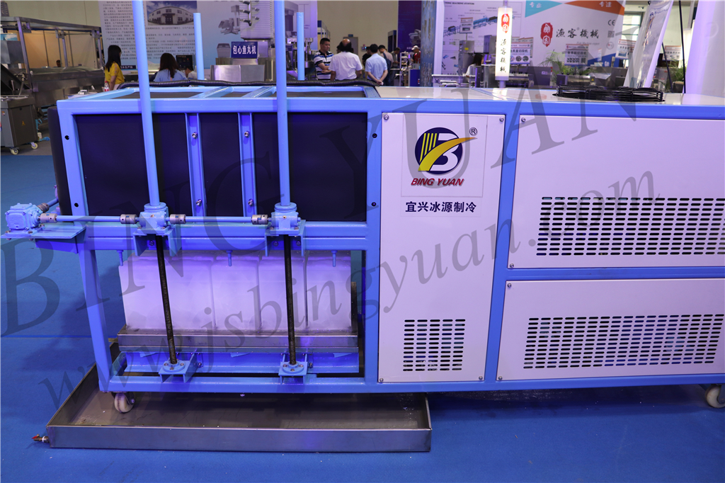 Air Cooling 1T 6KW Commercial Ice Block Maker