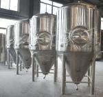 SS304 Beer Fermenter 500L Double Skin Pressure Tank