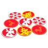 Buy cheap Double Layer Heatproof Christmas Felt Drink Coasters 10*10cm from wholesalers