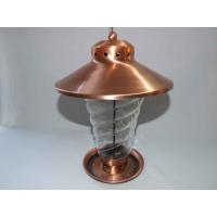 Buy cheap Weatherproof Customized Metal Hanging Bird Feeder Metal Peanut Feeder product