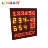 Buy cheap 630nm Red Light Emitting Diode Led Tennis Scoreboard With Name Letters from wholesalers