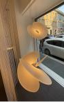 Luceplan Levante Pendant Light Nordic Silk Chandelier Illa Apartment Duplex