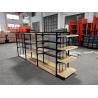 Buy cheap Factory customized color size metal heavy duty shelves wall shelves for cosmetics display gondola from wholesalers