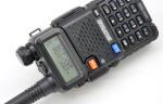 1800mAh battery Amateur Dual Band Walkie Talkie