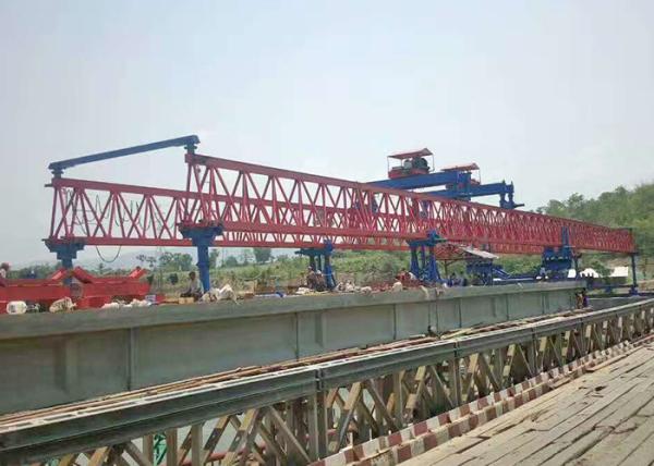 Buy cheap 3 Phase 380V 50hz Transporting Bridge Girder Crane 300 Ton 0 - 1m / Min Lifting Speed from wholesalers