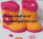 New shoes for baby girl 12 colors knitted booties Newborn crochet booties baby