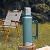 Buy cheap 304 Stainless Steel Insulated Travel Pot 1300ml 44oz With BPA Free Plastic Lid product