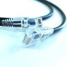 Buy cheap Exactcables 1m 2m 2.5m 3m Steel Armored Crossed Cat. 6a Network Cable Slim STP LSZH Black from wholesalers
