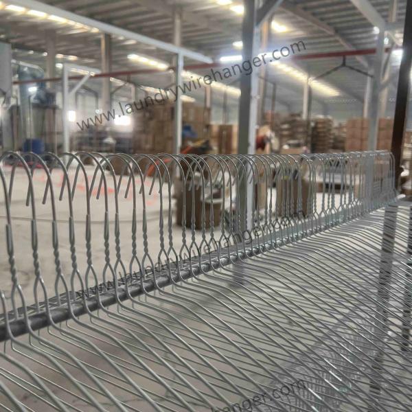 Buy cheap 18inch Notched Shape Wire Suit Hanger For Dry Cleaning Shop from wholesalers