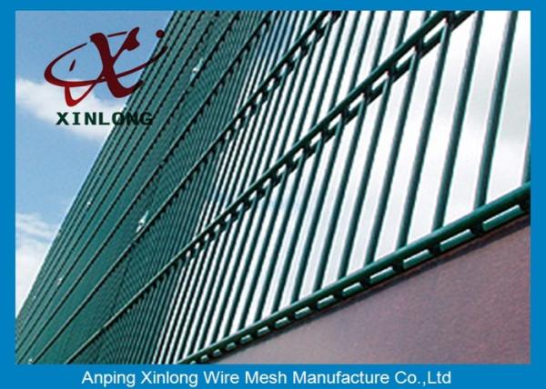 Buy cheap RAL Colors Galvanized Double Wire Fence Fit Airport And Power Station from wholesalers