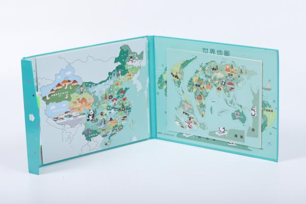 Buy cheap Earth Map Magnetic Jigsaw Puzzle Board Personalised For 3 Years Old from wholesalers