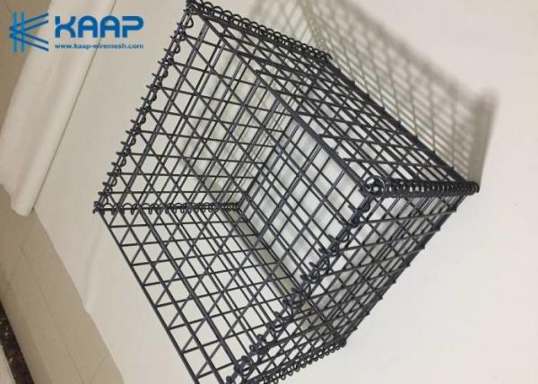 Buy cheap PVC Powder Galvanized Welded Mesh Gabion Black Color Customized Size Diameter from wholesalers