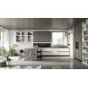 Buy cheap Handless Melamine Kitchen Cabinet Fitted Grey Kitchen Storage Cabinet Customized from wholesalers