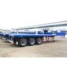 Buy cheap Q235B Steel Beam Custom 12m Shipping Container Trailer from wholesalers