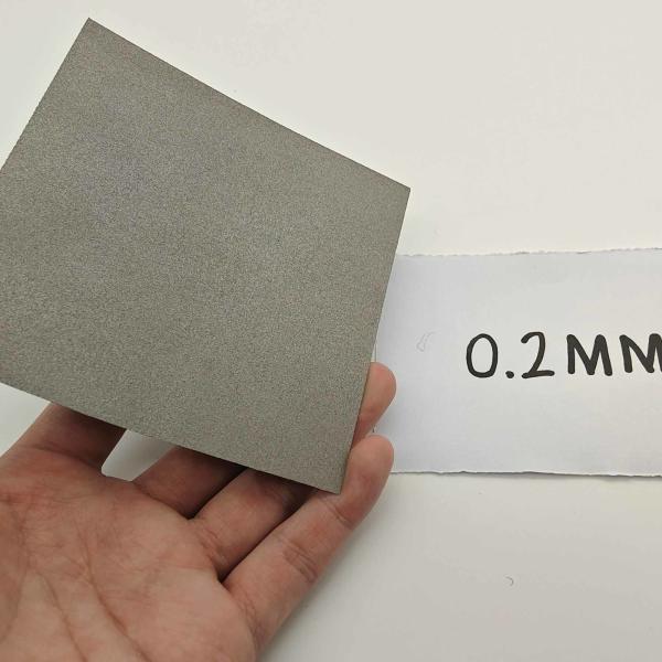 Buy cheap 0.5mm-1mm Titanium Felt Paper Porosity 50%-60% Ti Sintered Metal Fiber Felt from wholesalers