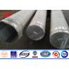Buy cheap Powder Painting 12M Galvanised Steel Poles 1.8 Safety Factor Steel Transmission Poles from wholesalers