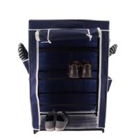 Buy cheap 4 Tiers Non Woven Wardrobe , 10kg Fabric Shoe Wardrobe product