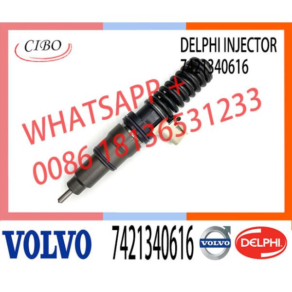 Injector Electronic Unit 7421340616 85003268 BEBE4D25001 21371679 21340616 FH12 Diesel Injector