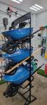 540mm Garden Cart Tools 150kg 6 Cu Ft Wheelbarrow With Steel Frame