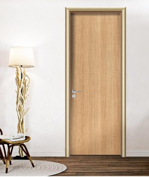 Buy cheap Aluminum Frame Melamine HPL Flat Panel hollow Door for house sale from wholesalers