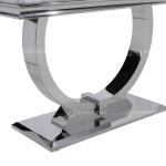 120cmx40cmx77cm SS Console Table