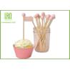Buy cheap Custom Shaped Fruit Cocktail Sticks , Sugar Candy Swizzle Sticks With Flag from wholesalers