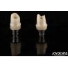 Buy cheap Silver Color Dental Zirconia Abutments For Implants Customizable Diameter from wholesalers
