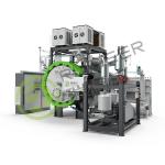 Horizontal Vacuum Compression Furnace Uniform Temperature Atmosphere and Precise