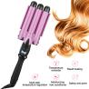 Buy cheap LCD Screen PTC Heater 32mm Triple Barrel Curling Iron For Short Hair from wholesalers