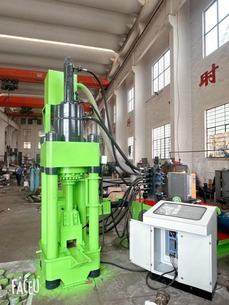 Buy cheap 315 Tons Hydraulic Metal Briquette Press Continous Work from wholesalers