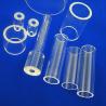 Buy cheap Transpaprent Clear Quartz Glass Tube Good Spectral Transmission SiO2> 99.99% from wholesalers