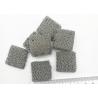 Buy cheap Circle Type knitted stainless steel mesh , metal mesh cloth Anti corrission from wholesalers